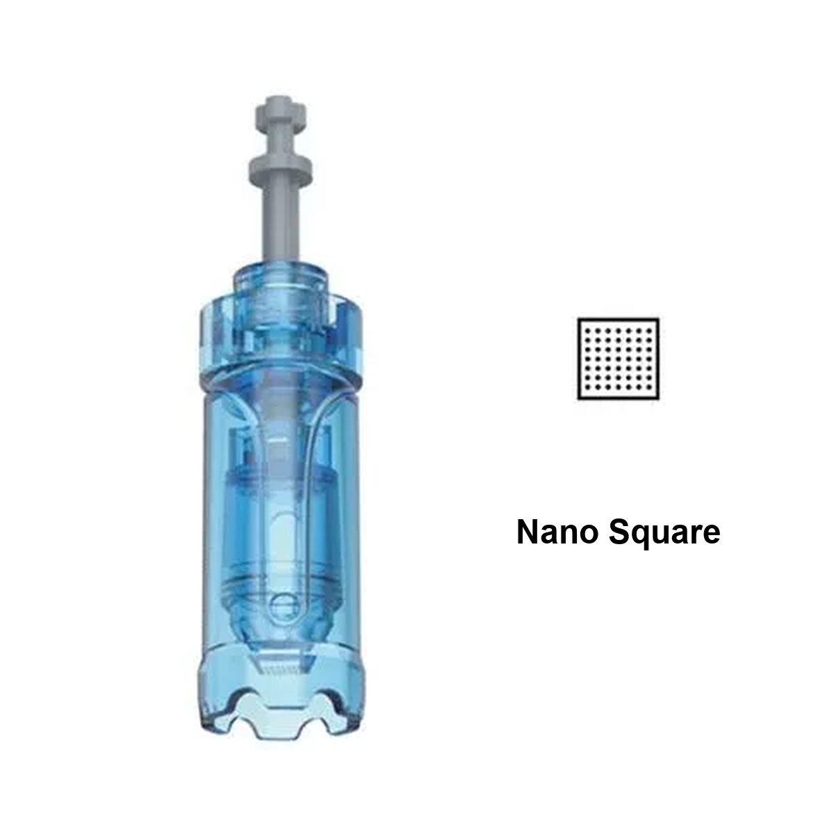 หัวเข็มสำรอง Nano แบบสี่เหลี่ยมสำหรับ Dr. Pen A11, M8s, A9 และ A8S พร้อมแผนภาพปลายแบบสี่เหลี่ยม