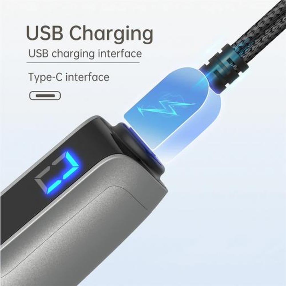 ภาพช่องชาร์จ USB Type-C ที่ด้านบนตัวเครื่อง Dr. Pen M8s